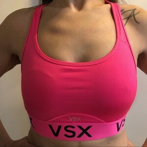 Victoria Secret Small VSX Sports Bra Pink